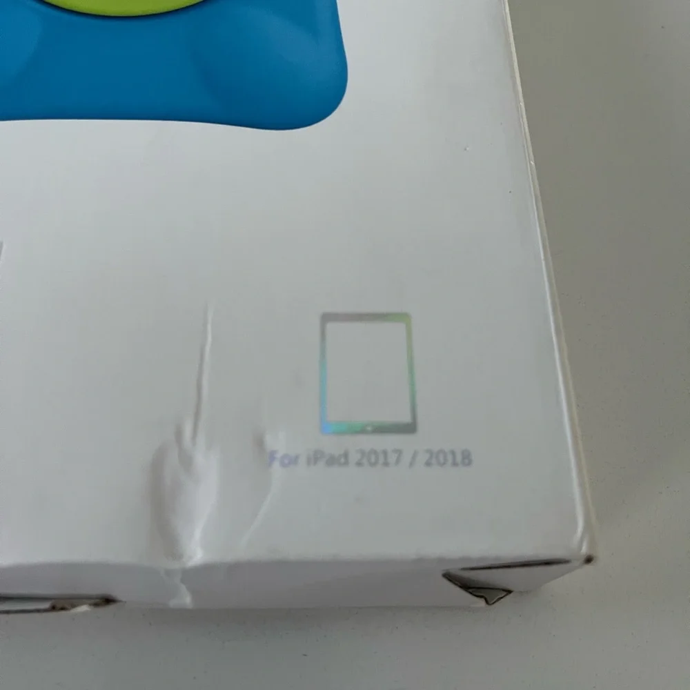 Kids EVA iPad Case (Blue+Green)